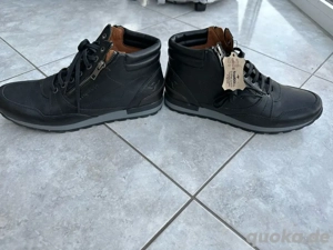 KangaROOS Herrenschuhe Leder schwarz Gr. 41
