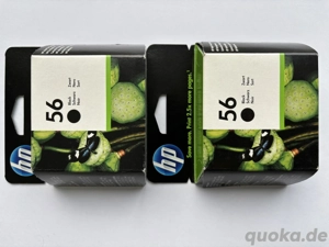 Druckerpatronen HP 56 Schwarz, original, neu OVP.