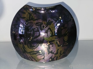 Rarität! Designer Vase Steuler 420 17 Keramik Cari Zalloni Gold Vitrinenstück TOP Zustand!