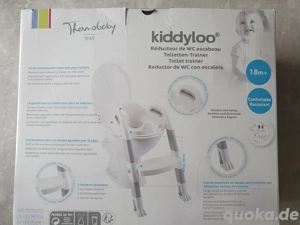 Kiddyloo Toilettensitz Kinder WC-Sitz Treppenstufe blau