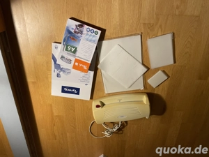 Funktionierendes Laminiergerät + Laminierfolien A4 150 Micron + A5 80 Micron - NEU
