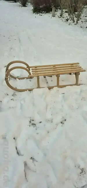 großer Hörnerschlitten