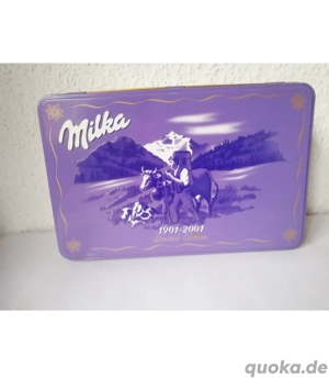 Blechdose Dose Milka 1901 - 2001 Limited Edition leer