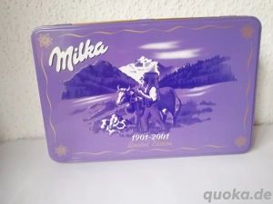 Blechdose Dose Milka 1901 - 2001 Limited Edition leer Bild 2