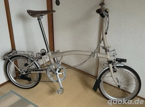 Fahrrad BROMPTON Barbour Custom, 16 Zoll, 6 Gänge