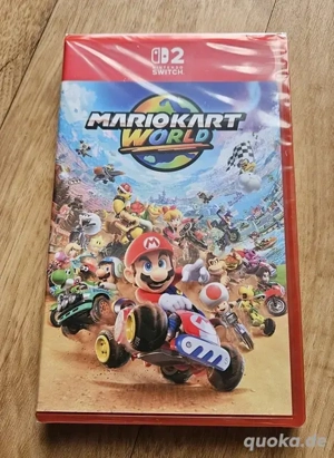 Mario kart World videospiele mit Originalverpackung 