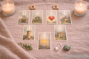 Entscheidungslegung   Weg A oder Weg B | Kartenimpuls