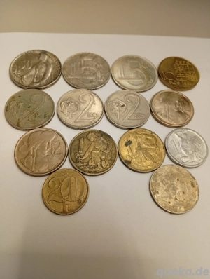 Verkauf: Konvolut Tschechoslowakischer Umlaufmünzen (auch Silbermünzen)