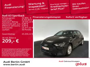 Audi A3 30 TDI 6-G. LED AHK NAVI PANO HUD