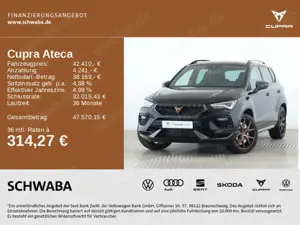 CUPRA Ateca VZ 2.0 TSI BREMBO*LED*VIRTUAL*ACC*SIDE*19"