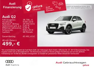 Audi Q2 35 TDI S tr. *2x S line*Opt.schw.*8-fach