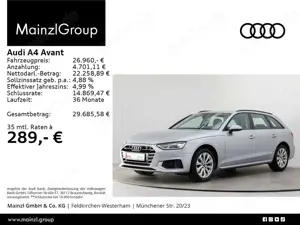 Audi A4 35 TDI S tronic Virtual Leder Kam. ACC