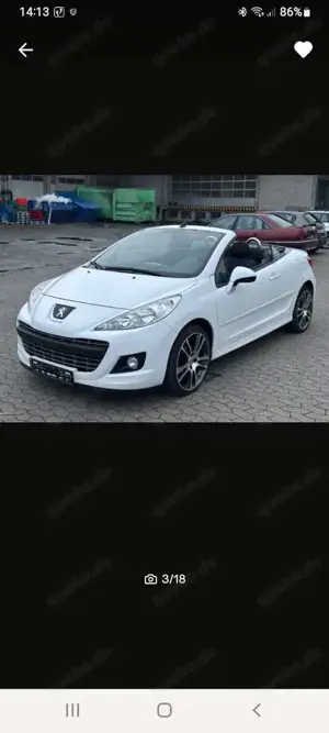 Peugeot 207 207 CC 120 VTi Black