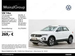 Volkswagen T-Roc 1.5 TSI DSG Goal LED Navi ACC Virtual SHZ