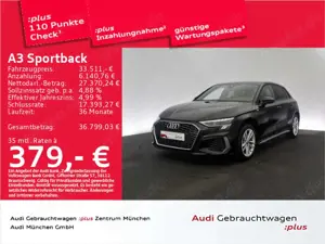 Audi A3 40 TFSI e S tronic 2x S line Navi+/