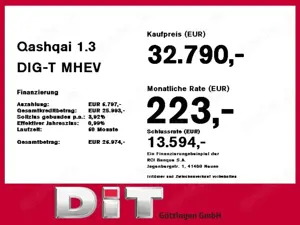Nissan Qashqai 1.3 DIG-T MHEV Tekna ACC+LED+Bose+Pano Bild 3