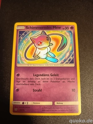 Pokemon Karten mew 