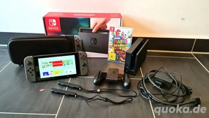 nintendo switch 1 spiele mit super Mario 3D world browser und Originalverpackung 