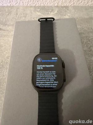 Apple Watch ultra 2 GPS cellular uhr mit Armbände und rechnung 