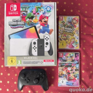 nintendo switch super Mario bros wonder edition spiele mit Mario kart und super Mario jamboree 