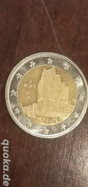 2 euro   2023 A Elbphilharmonie Hamburg Deutschland 