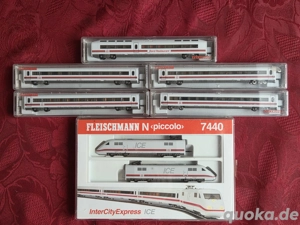 Fleischmann N piccolo 7440 ICE 7teilig neuwertig OVP