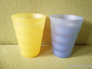 Becher Tupperware Camping Picknick Junge Welle
