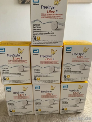 FreeStyle Libre3 7 Sensoren MHD 31.12.2025 OVP