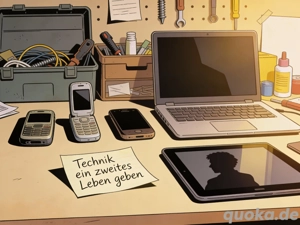 Kostenlose Abholung alter Handys, Laptops etc. - sichere Datenlöschung!