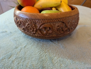 Obstschale Holzschale Deko-Obst