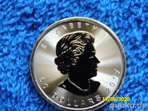 1 oz Mable Leaf 2017