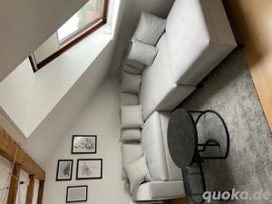 Ecksofa PRUNO mit Hocker