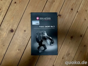 Mystim Pubic Enemy No. 3 Elektrosex Cock Cage OVP