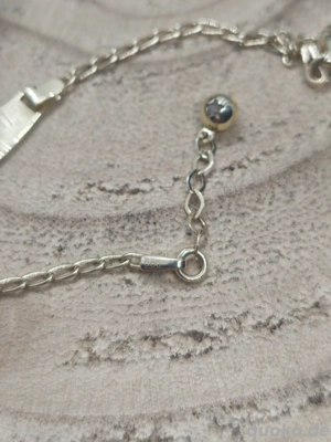 Echt Gold Baby-ID-Armband (14 Karat 585) Bild 3