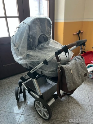 ABC Design Kombi-Kinderwagen Turbo- inkl. Babywanne und Kindersitz