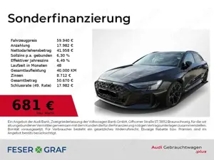 Audi RS3 Sportback Matrix,SONOS,280km/h,Kamera,Leder