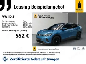 Volkswagen ID.4 Pro *PANO*IQ-MATRIX*AR-HuD*ACC*R-CAM*SHZ*