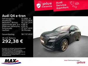 Audi Q4 e-tron 45 QUAT S LINE MATRIX+AHK+SONOS+AR HUD