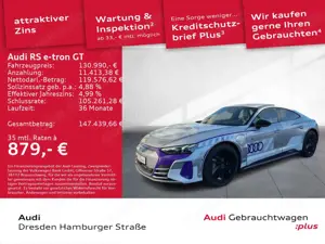 Audi RS e-tron GT 440 kW quattro ice race edition