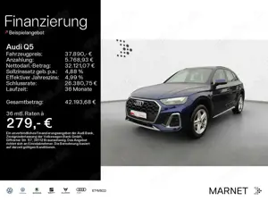 Audi Q5 40 TDI quattro S line*LED*Alu*AHK*PDC*Virtual