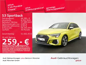 Audi S3 TFSI S tronic Pano/Navi+/HuD
