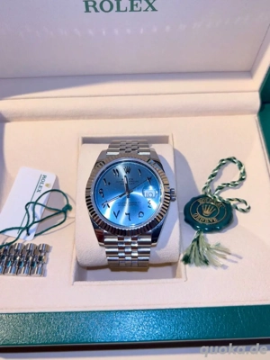 Rolex Datejust Arabic Dial 41mm Stahl   Weissgold