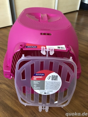 FIT+FUN Transportbox in magentarot zu verkaufen - NEU!
