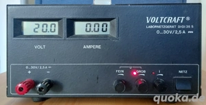 Labornetzgerät Voltcraft 0   30 V, 2,5 A