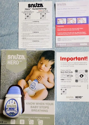 Babyatmungsmonitor Snuza Hero 