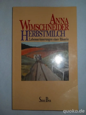 Herbstmilch - Anna Wimschneider - Taschenbuch
