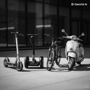 eRoller, Mofa, E-Scooter, Roller u Segway ab 15 Euro Versicherung