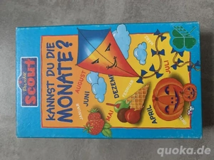 Kannst du die Monate? Spiel von Scout