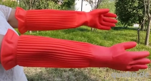 Gummi- und Latexhandschuhe elektrisieren mich