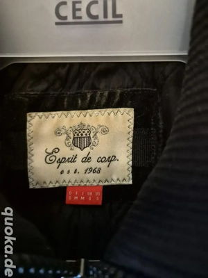 Esprit Winterjacke Größe 36 in schwarz Bild 2